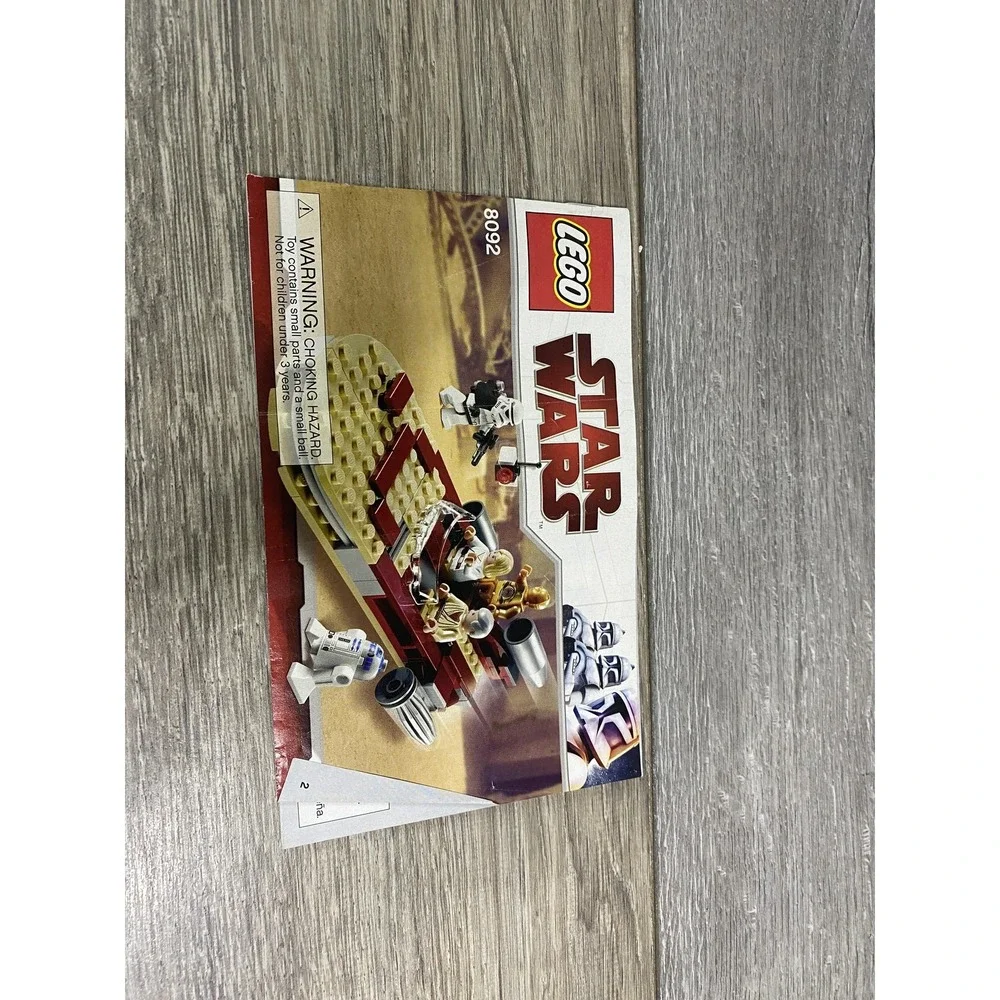 LEGO Star Wars 8092 Luke's Landspeeder‎ Instruction Manual 2010 Illustrated